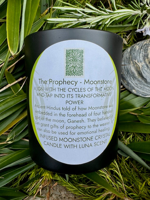 Luxury-prophecy-candle-manifestation-moonstone